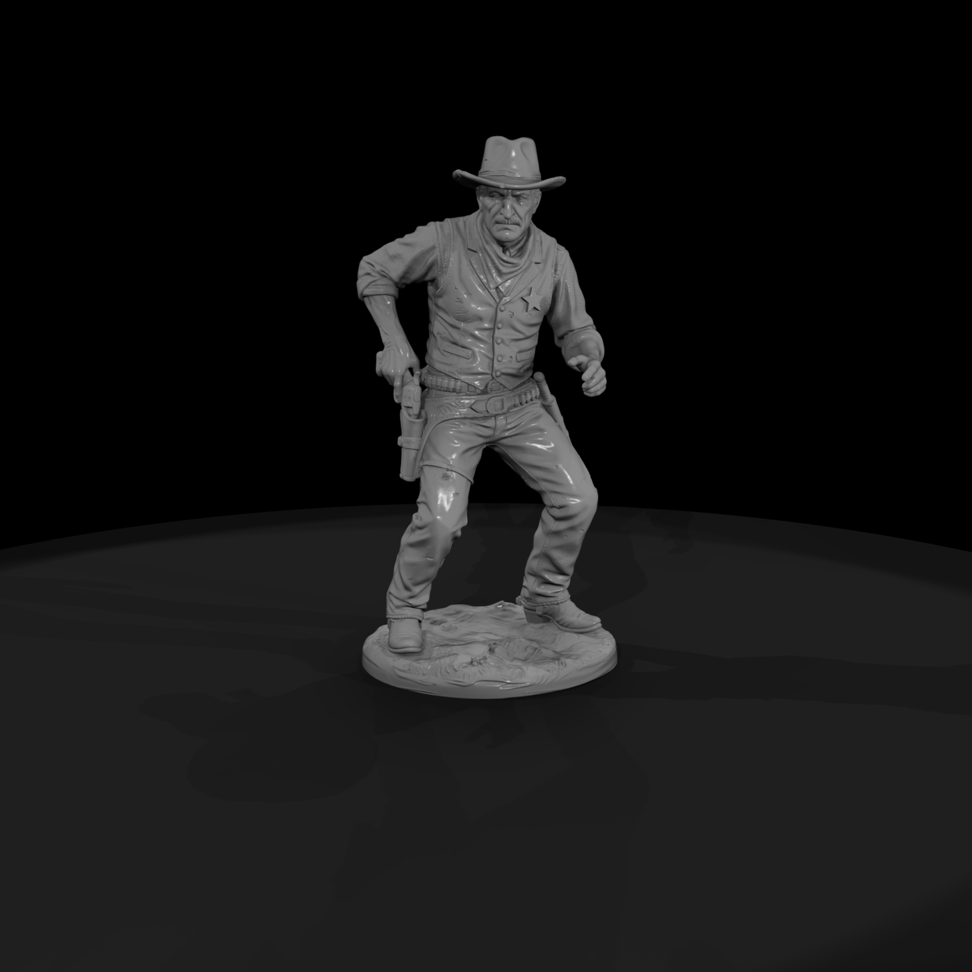Old West Quick-Draw Marshal