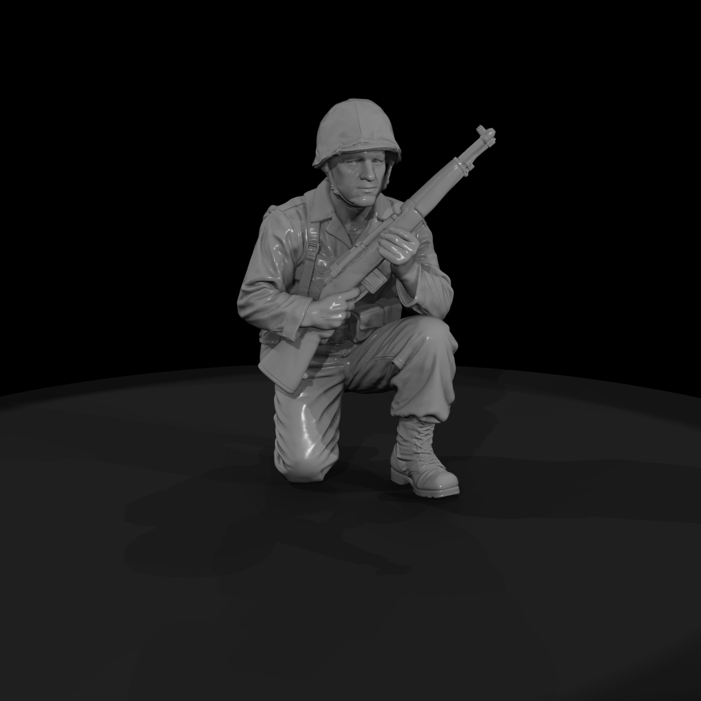 Ww2 Usmc 076 Wwii U S Marine Corps Rifleman Figure