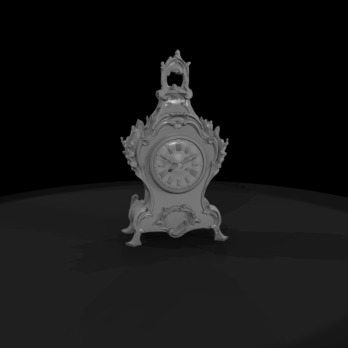 20260612 Ornate Gilded Mantel Clock 23E58Dbed1