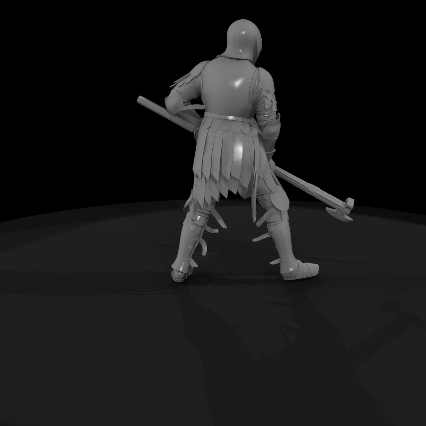 Medieval Full-Plate Knight
