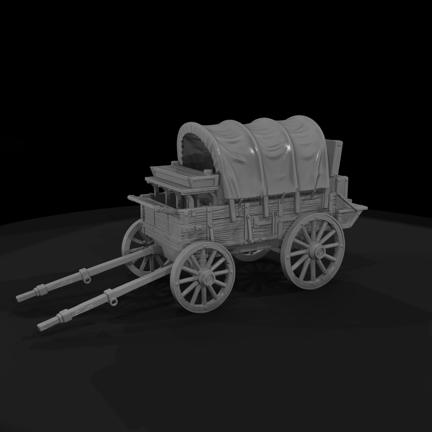 Mil 072 Wild West Fort Chuck Wagon