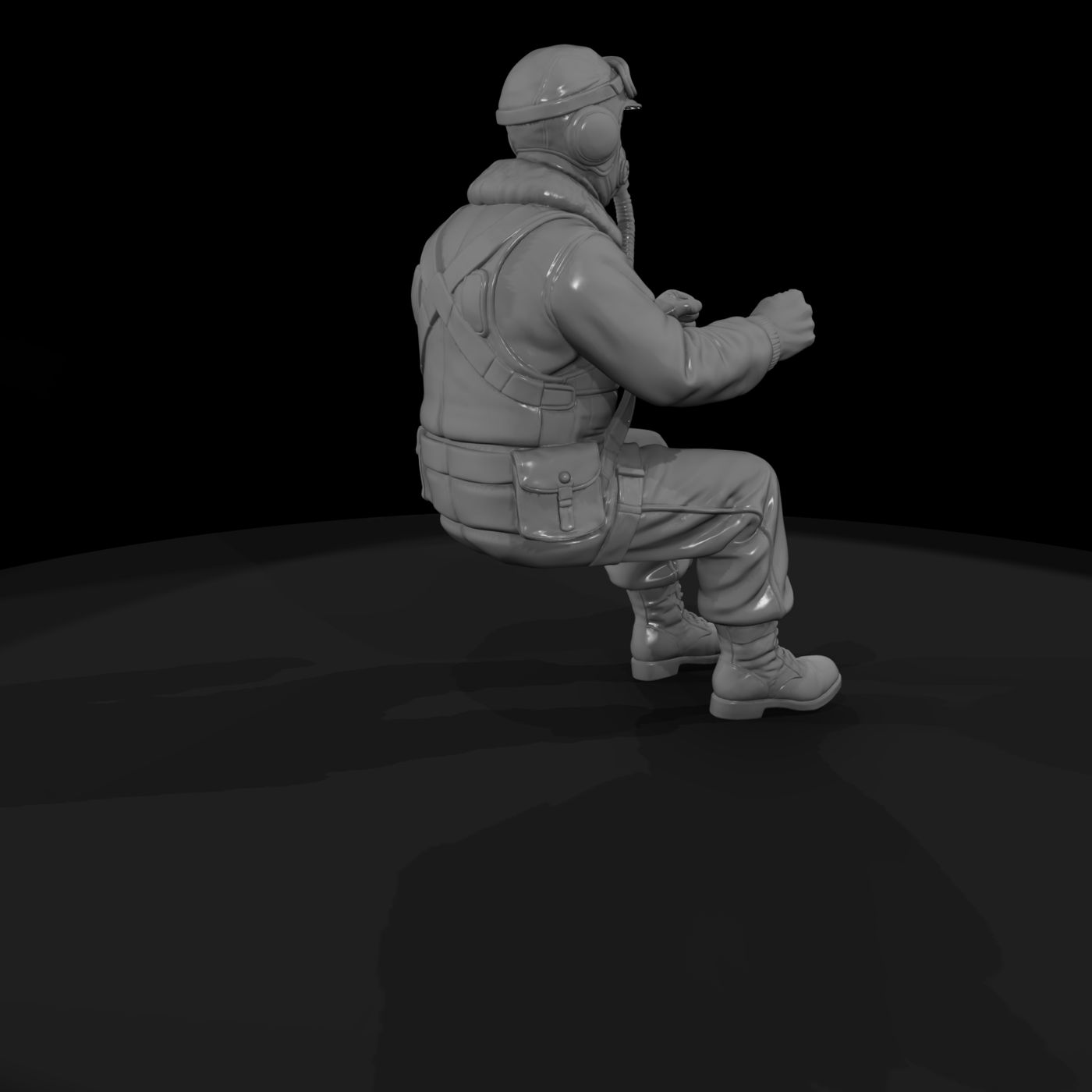Ww2 Usaaf 043 Wwii U S Army Air Forces Pilot Figur