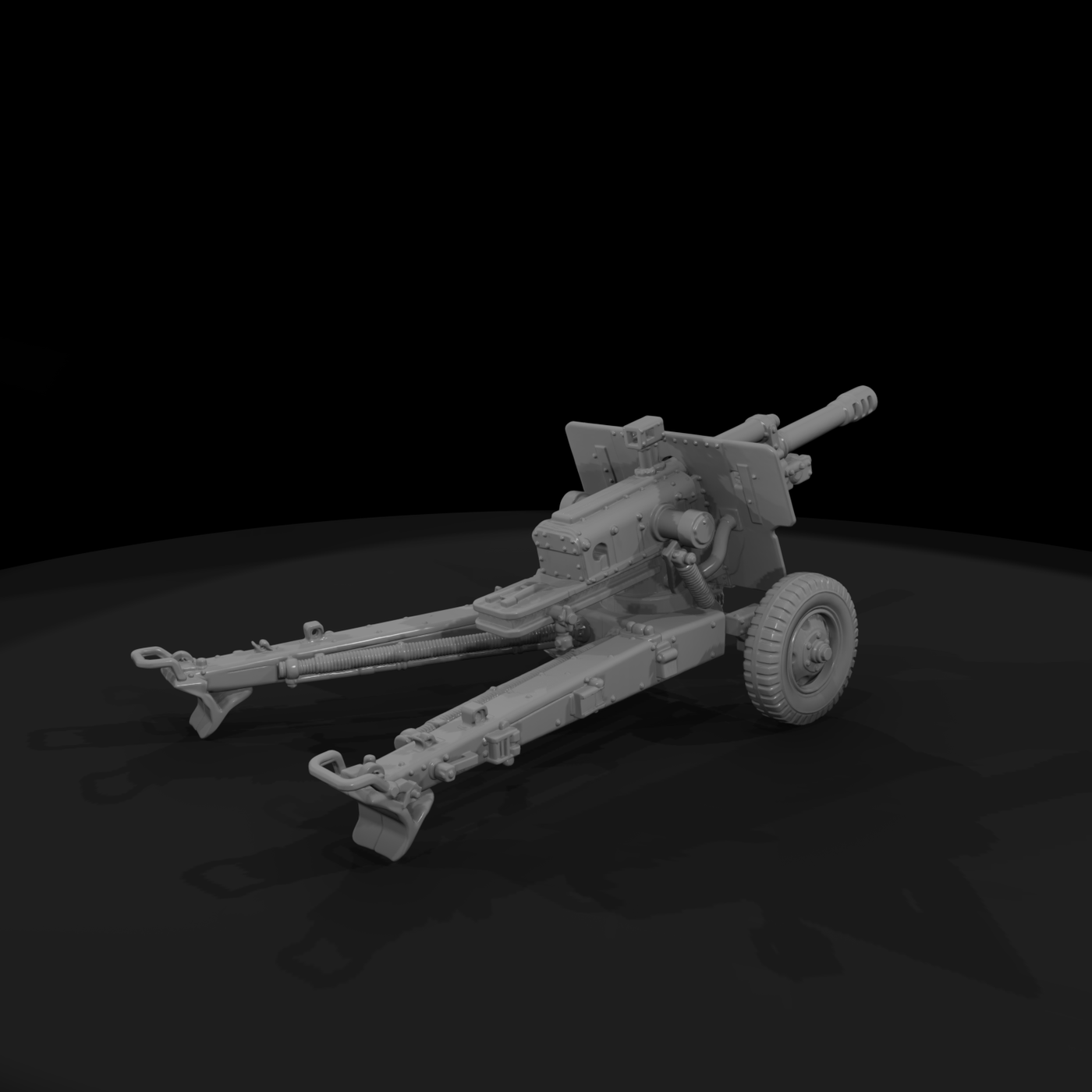 Mil 185 Vietnam 105Mm Howitzer