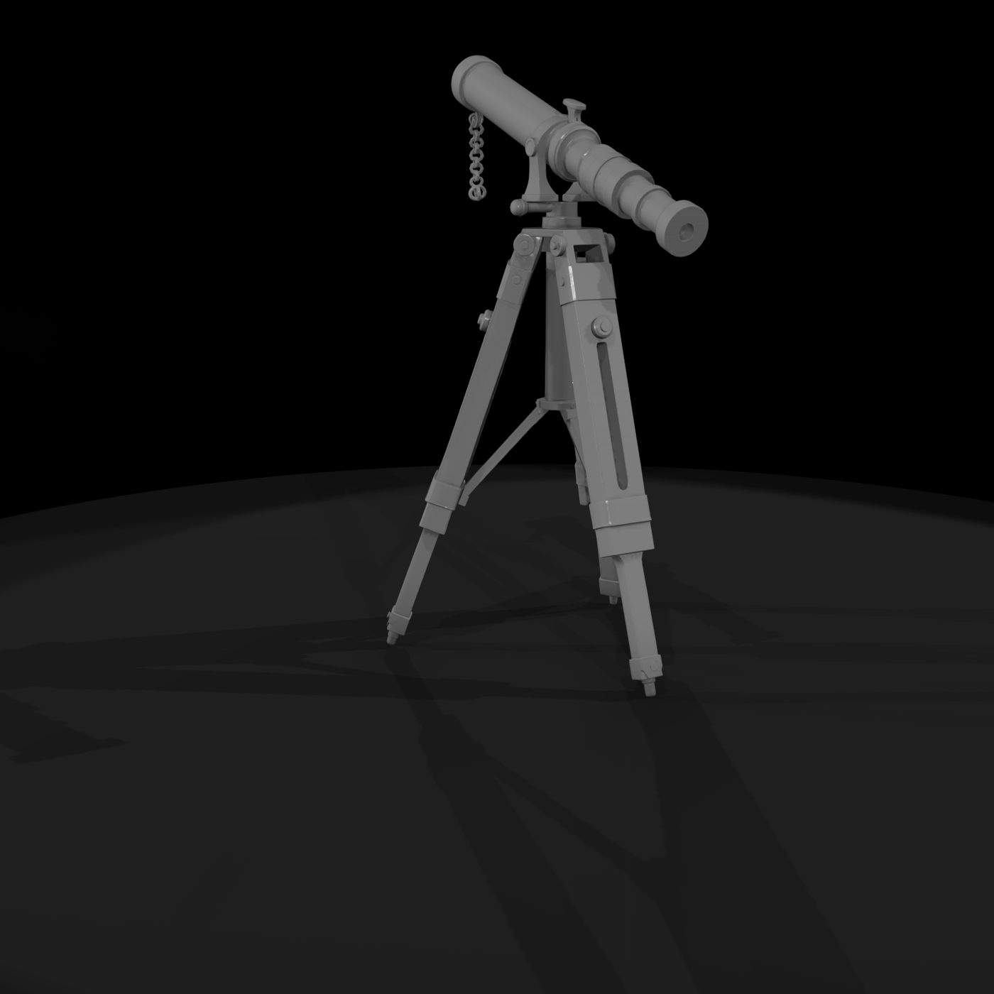 Vintage Tripod Telescope