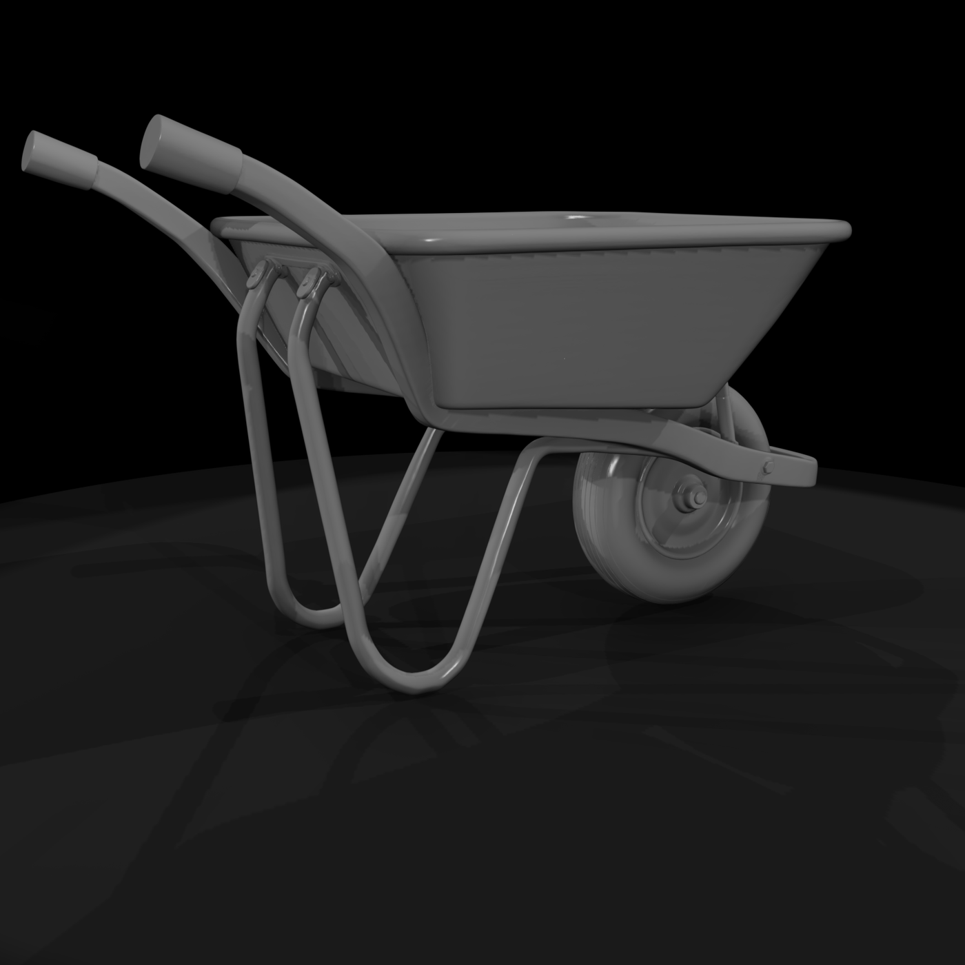 Yellow Garden Wheelbarrow