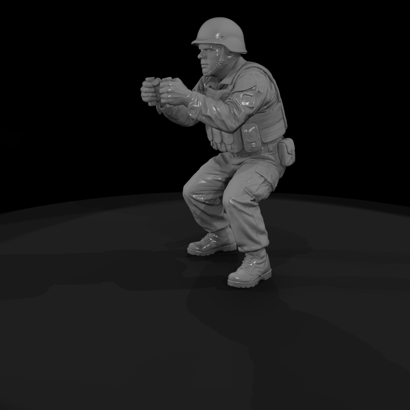 Mod Navy 033 Modern U S Navy Anti Aircraft Gunner