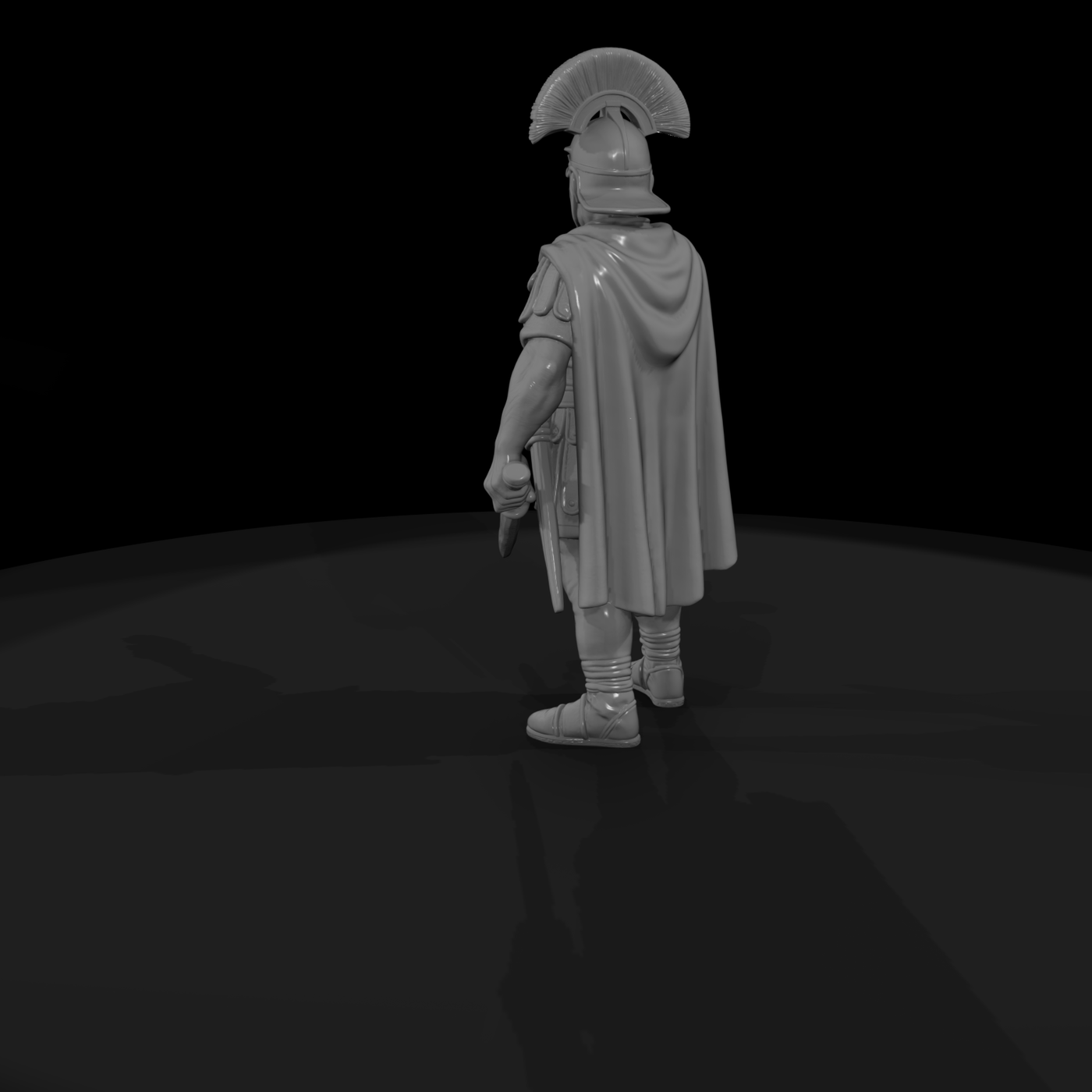 Hist 0206 Roman Legionary Centurion Miniature Figu