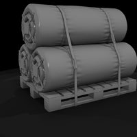 rolled-cargo-on-pallet-with-ratchet-straps-diorama-prop-734946 — thumbnail 6