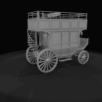 wooden-stagecoach-horse-drawn-carriage — thumbnail 5