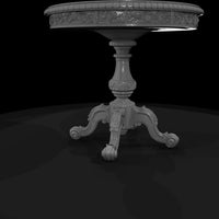 baroque-carved-side-table — thumbnail 8
