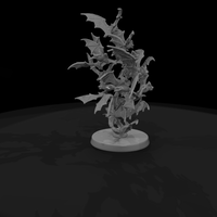 Vampire Bat Swarm on Bone-Strewn Base — thumbnail 6