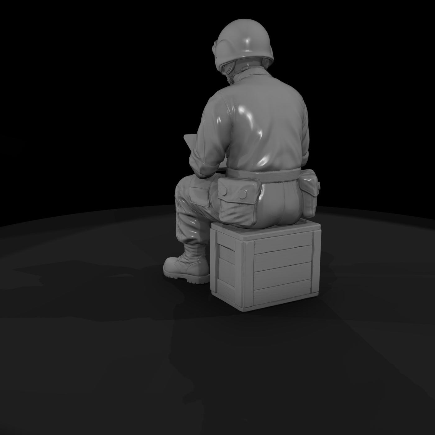 Vn Army 010 Vietnam U S Army Supply Clerk Figure