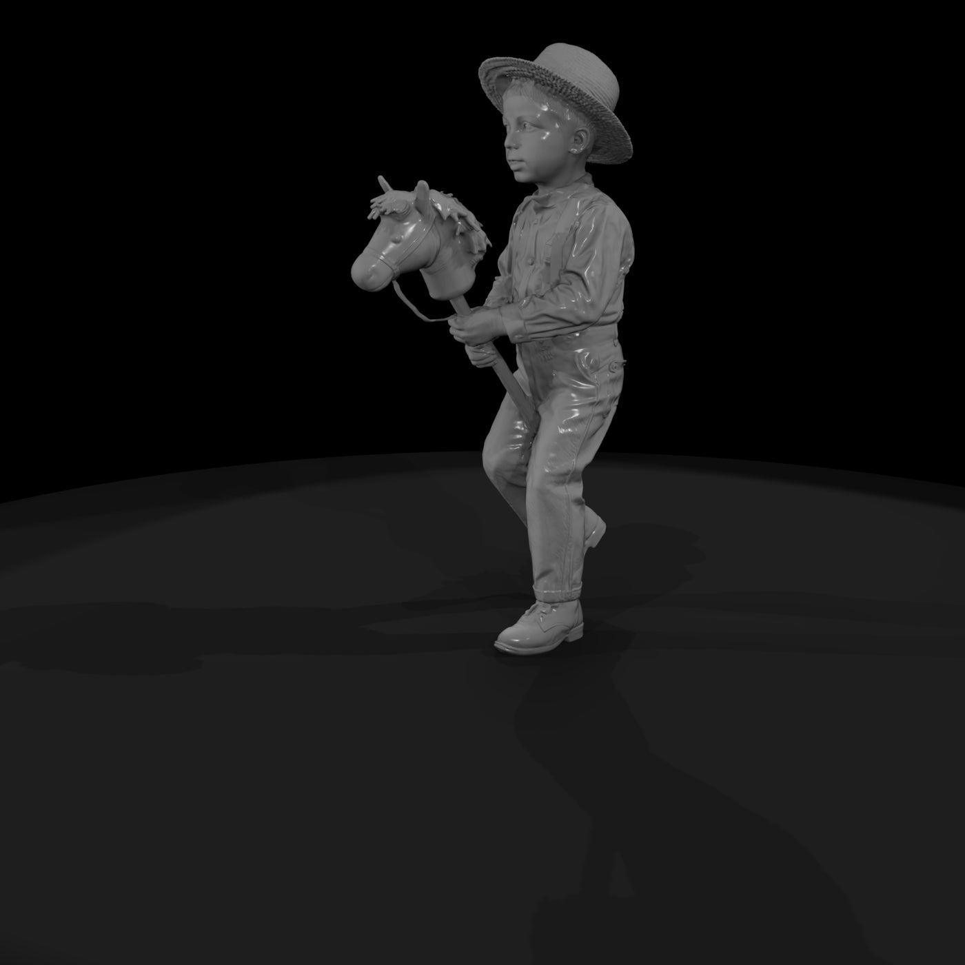 amish-hobby-horse-3d-model