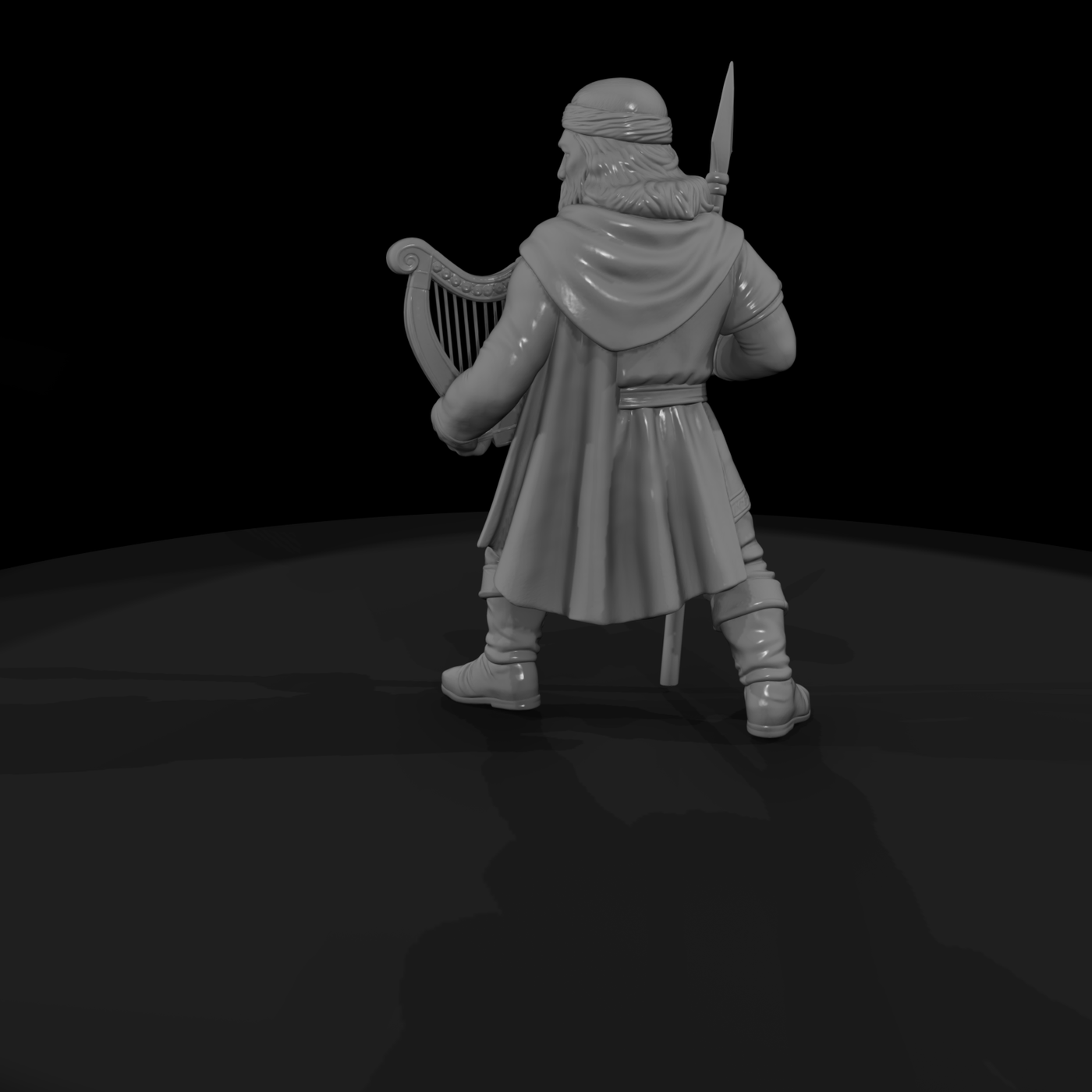 Myth 0409 Mythology Oisin Miniature Figure