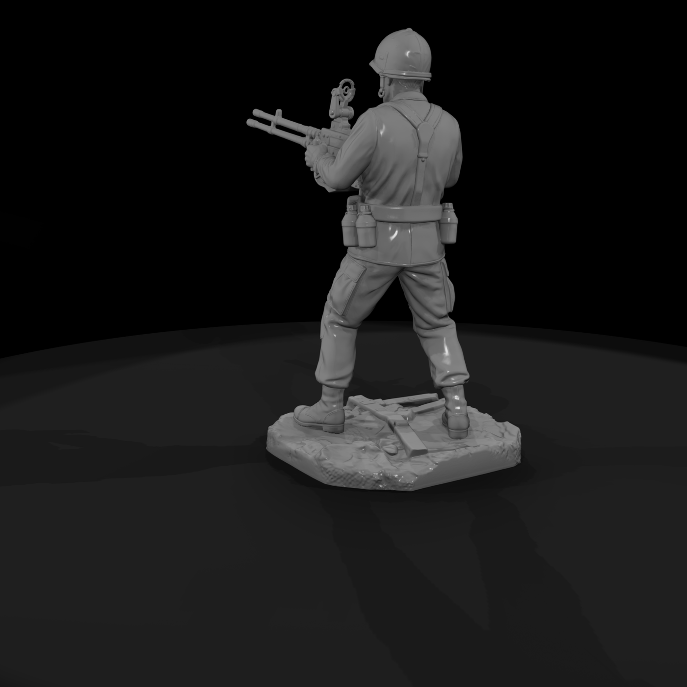 Vnh 035 United States Army Duster Aa Crewman M42