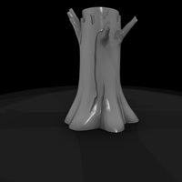 stylized-tree-stump-miniature-3d-printable-003011 — thumbnail 6