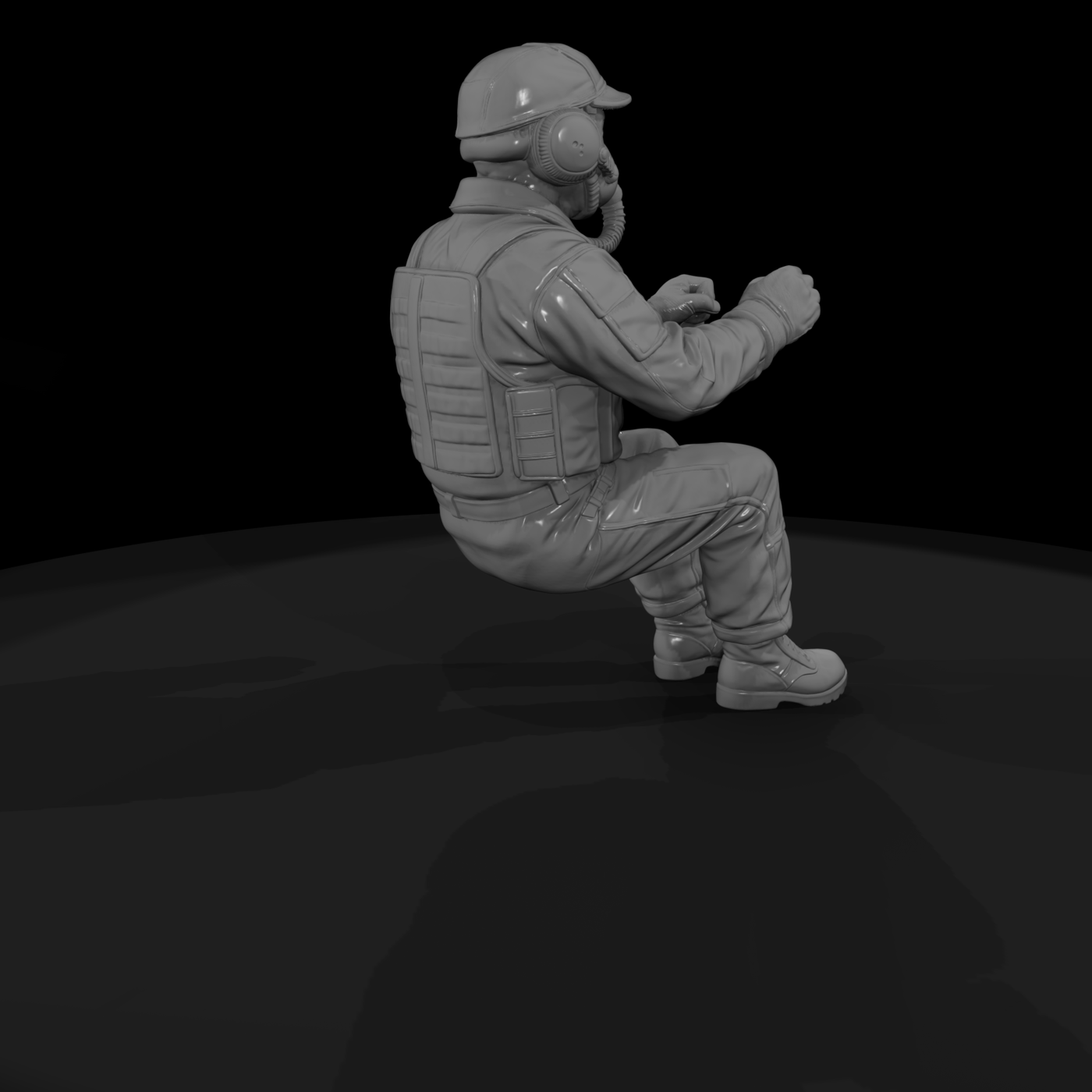 Mod Air Force 044 Modern U S Air Force Bomber Crew