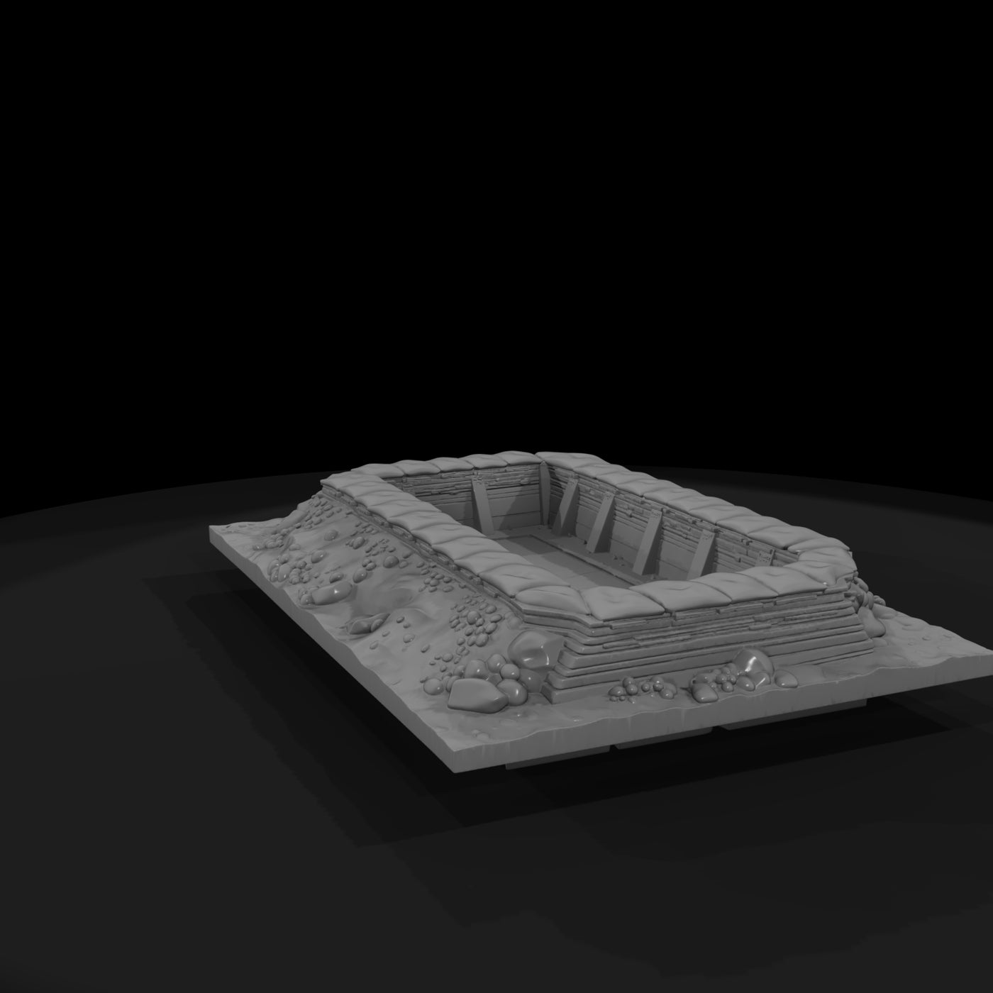 realistic-sandbag-trench-3d-printable-modular-wargame-terrain-863383