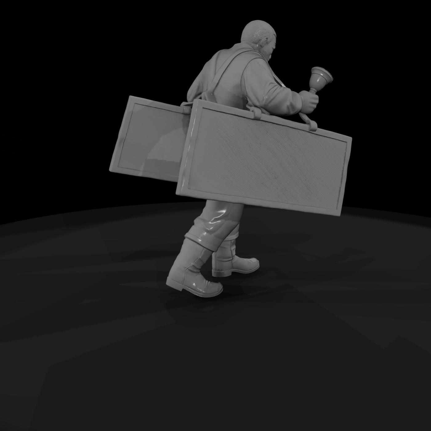 Medieval Town Crier — Figure & Railway Layouts