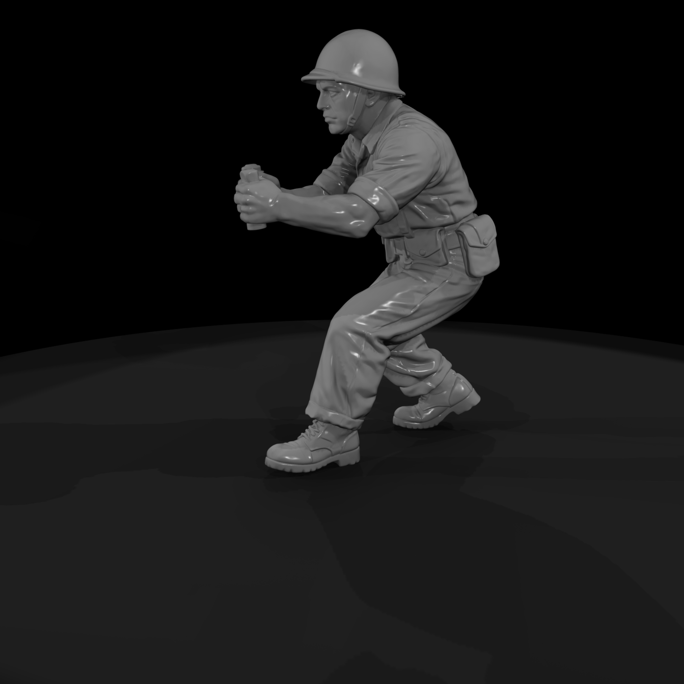 Ww2 Navy 018 Wwii U S Navy Naval Gun Crewman Figur