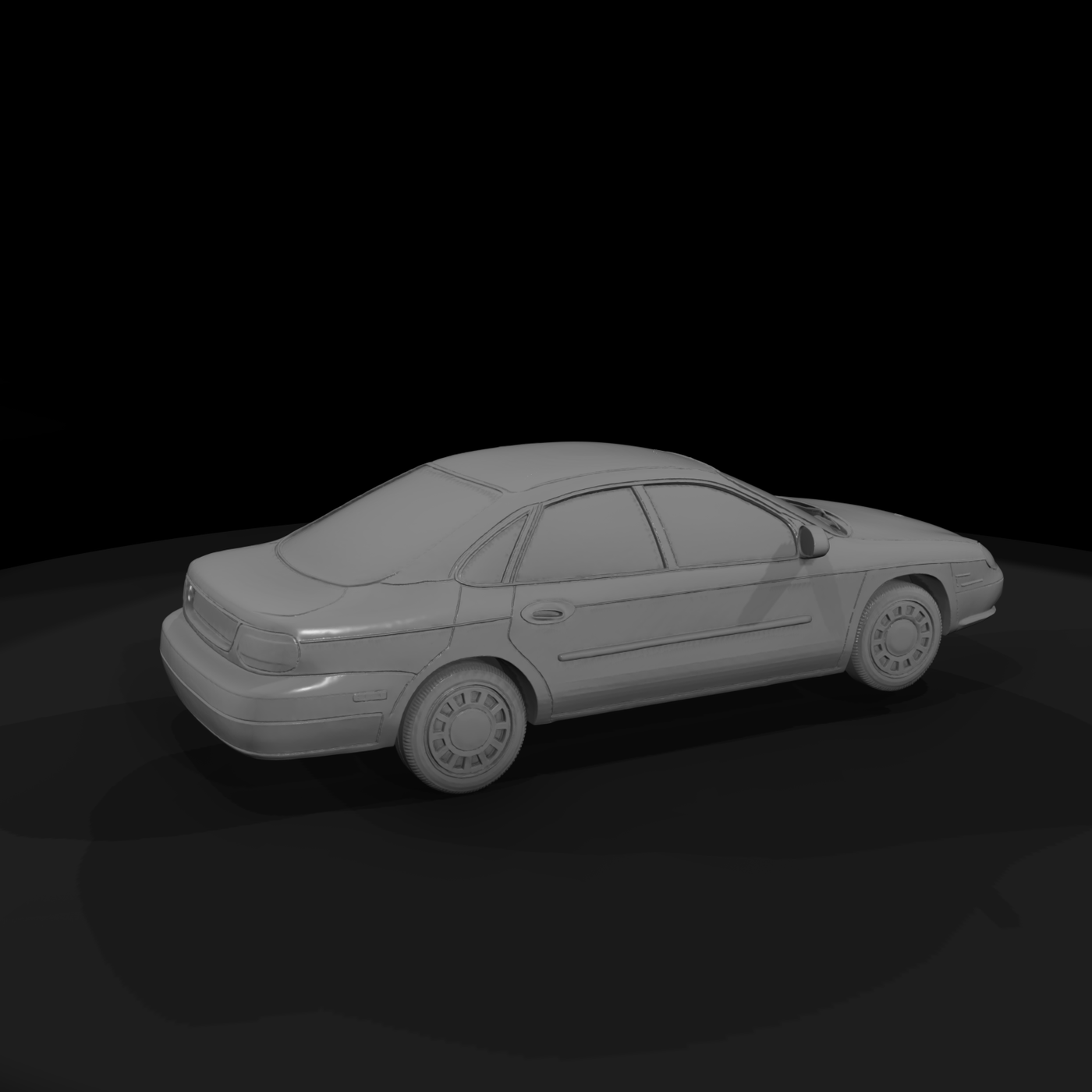 Classic 4‑Door Sedan & Railroads