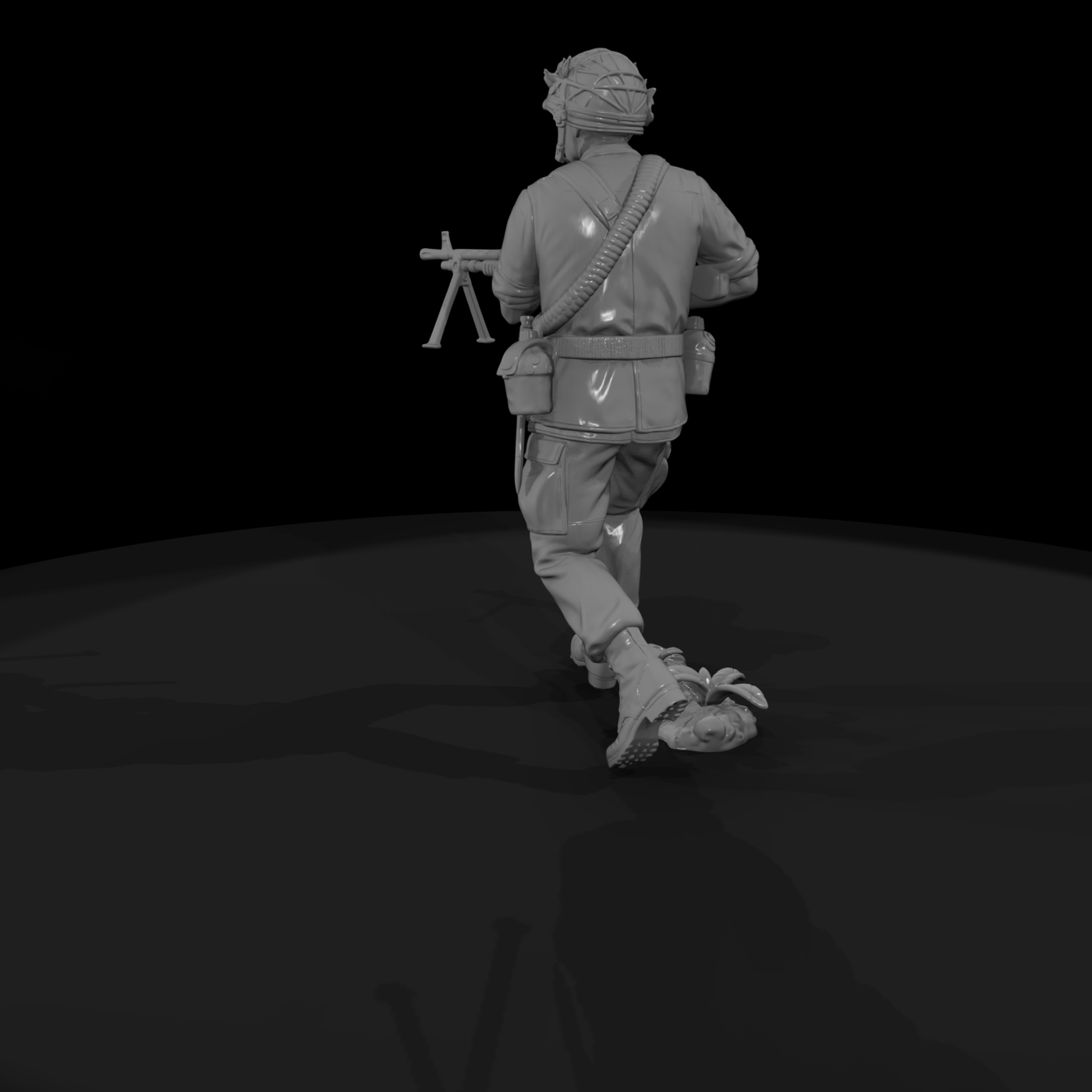 Vnh 003 United States Army M60 Machine Gunner