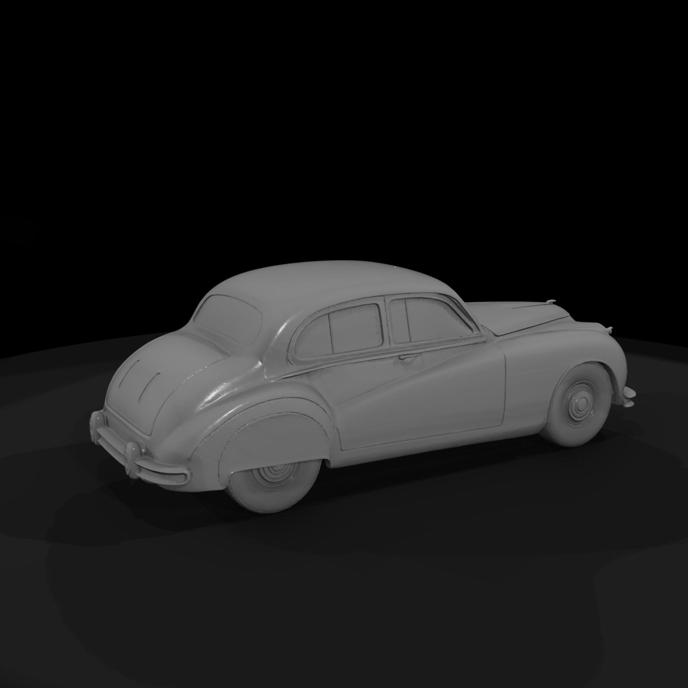Jaguar Mark VII Interior — 1951