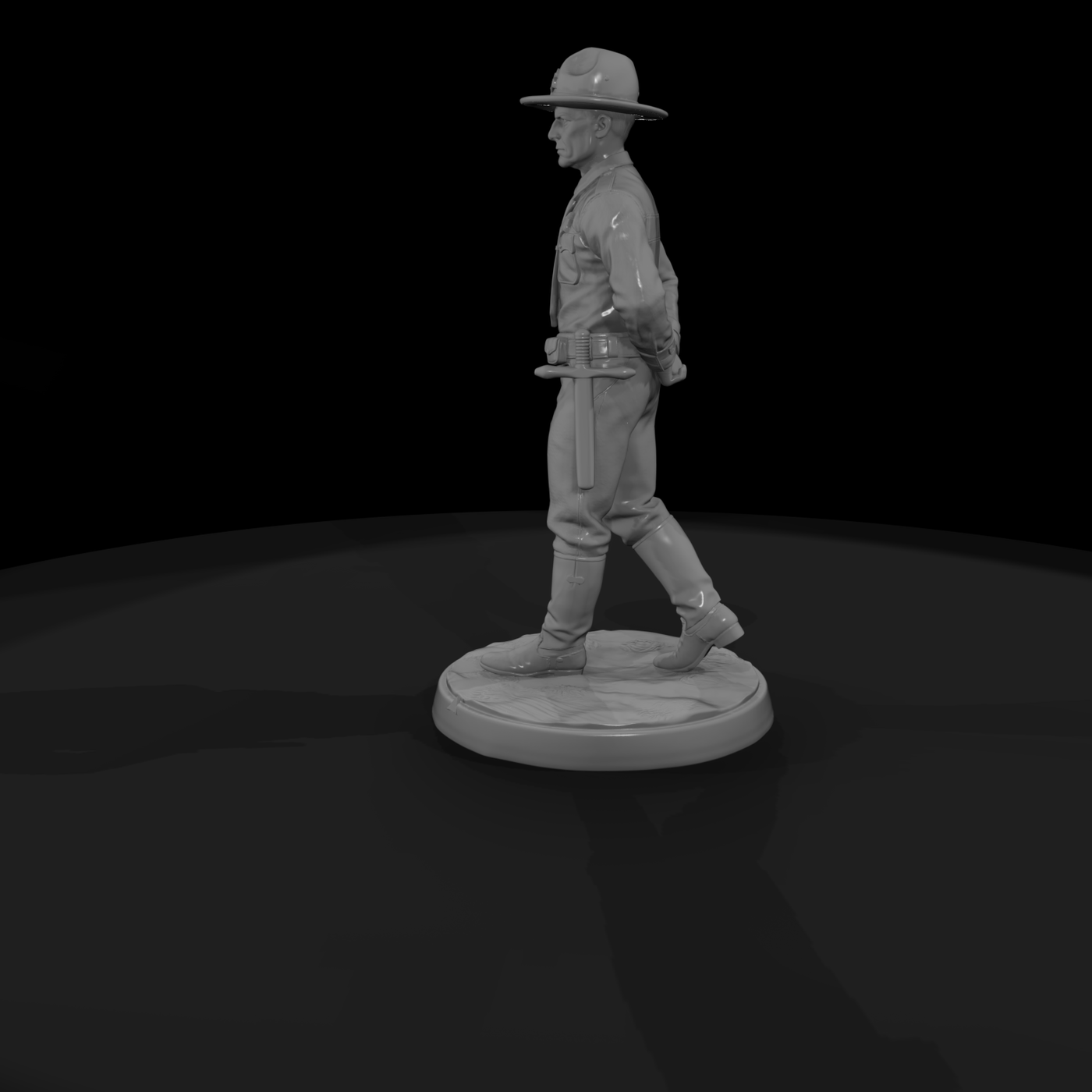 1920s Rural Constable on Patrol