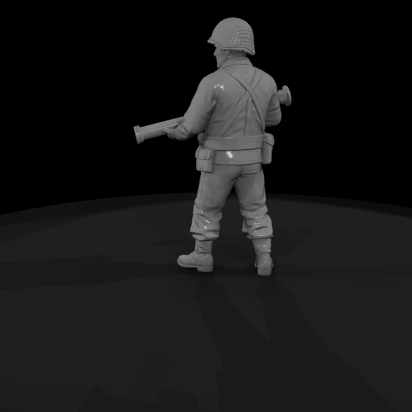 WWII US Army Bazooka Soldier
