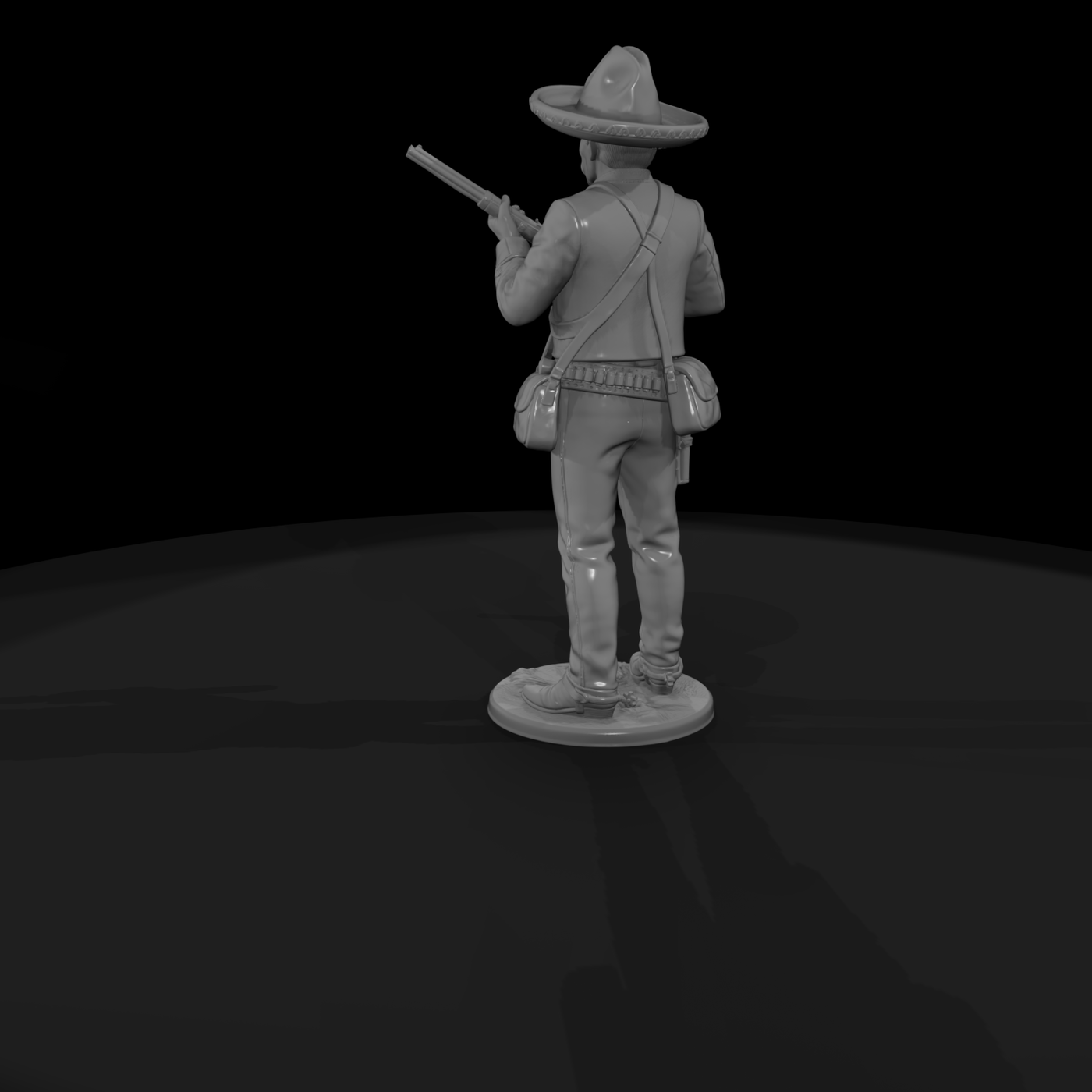 Mexican Rurale Lawman with Rifle