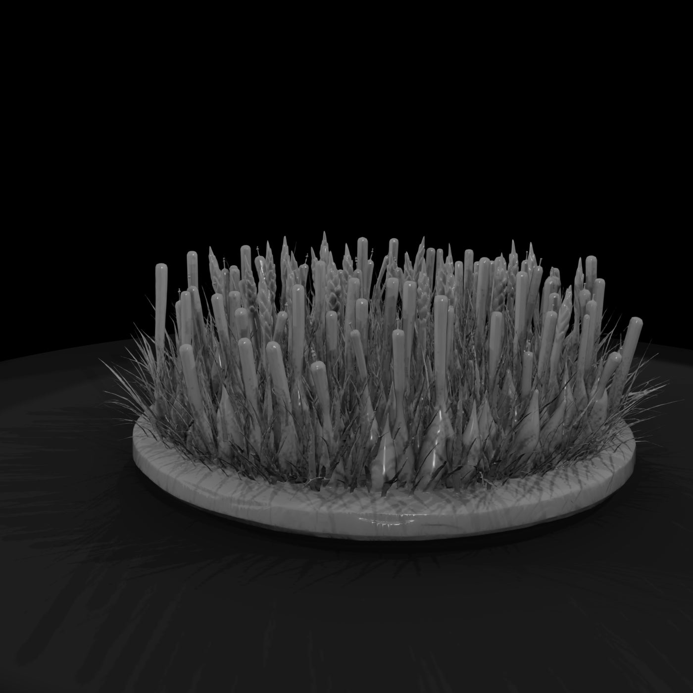 stylized-low-poly-cattail-wild-grass-3d-printable-miniature-276892