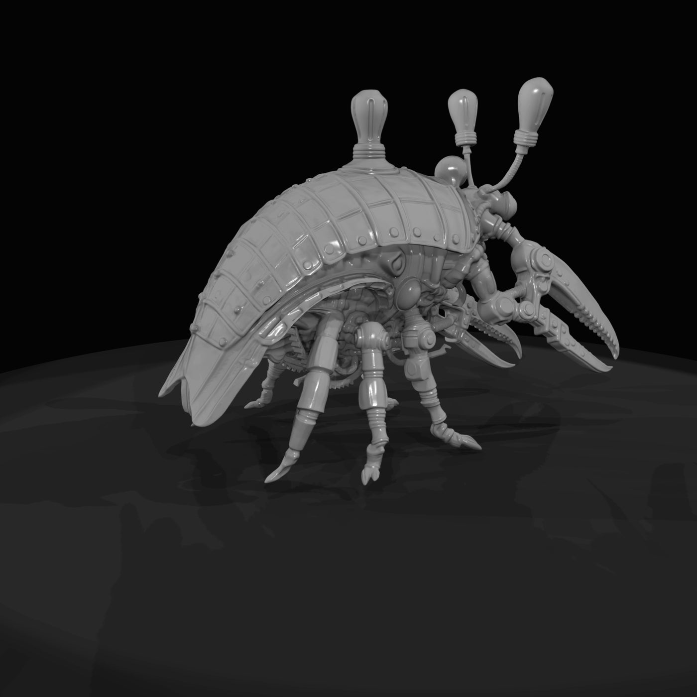 nightmare-clockwork-creatures-clockwork-mantis-shr