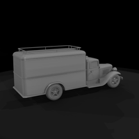 Vintage Box Delivery Truck — thumbnail 8