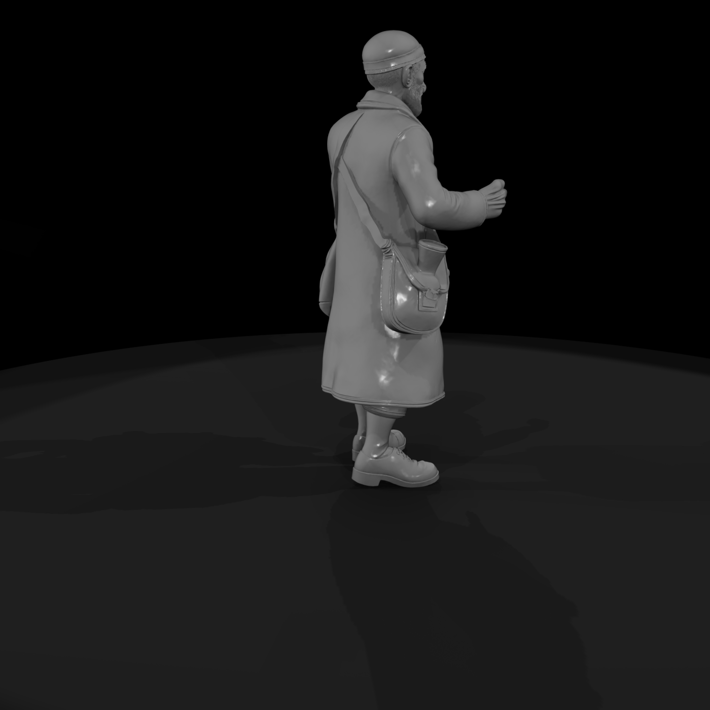 Stylized Traveling Merchant