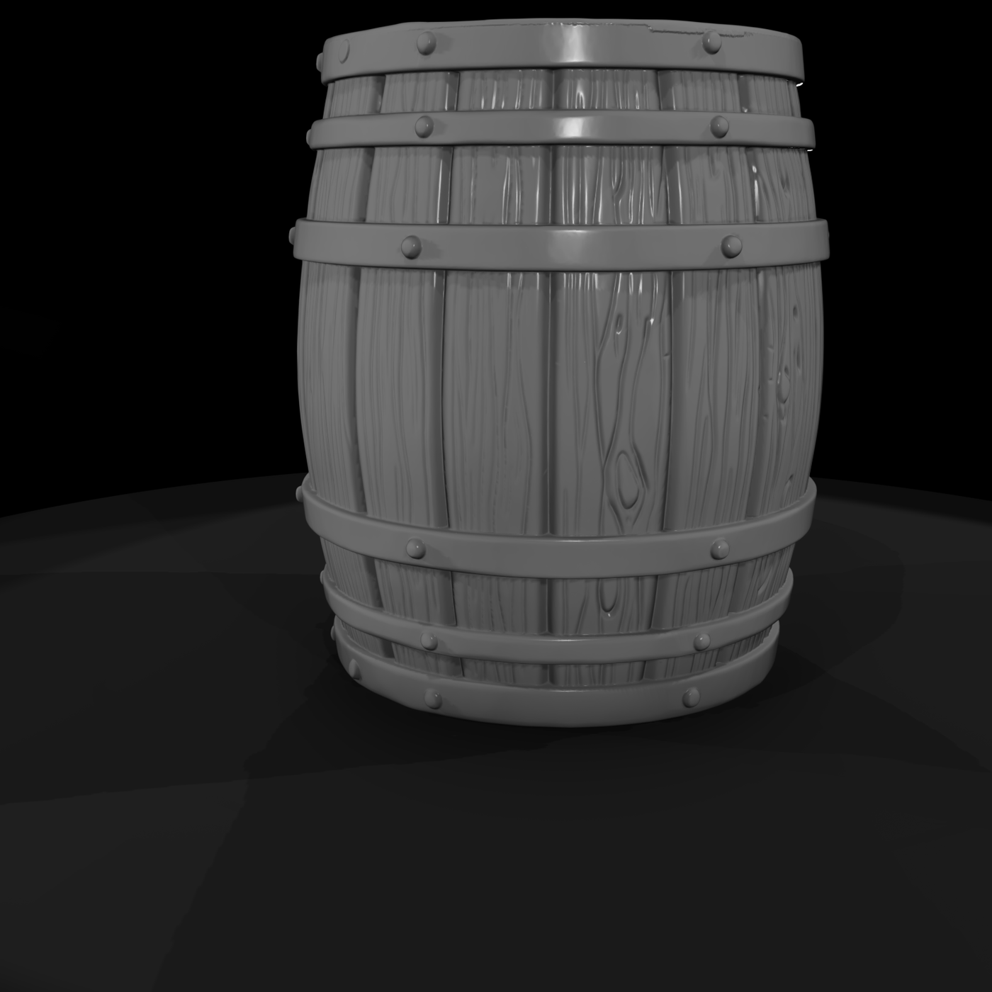 Ww 0400 Item Wooden Barrel Keg