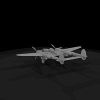 p-38-lightning-twin-boom-wwii-fighter-miniature-level-2-detail-012281 — thumbnail 5