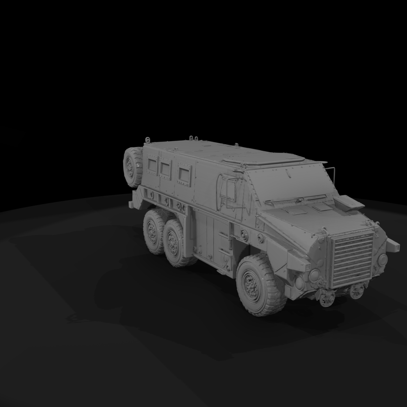 2008 Oshkosh Bushmaster 6x6 Assured Mobility Vehicle — Robot Carrie