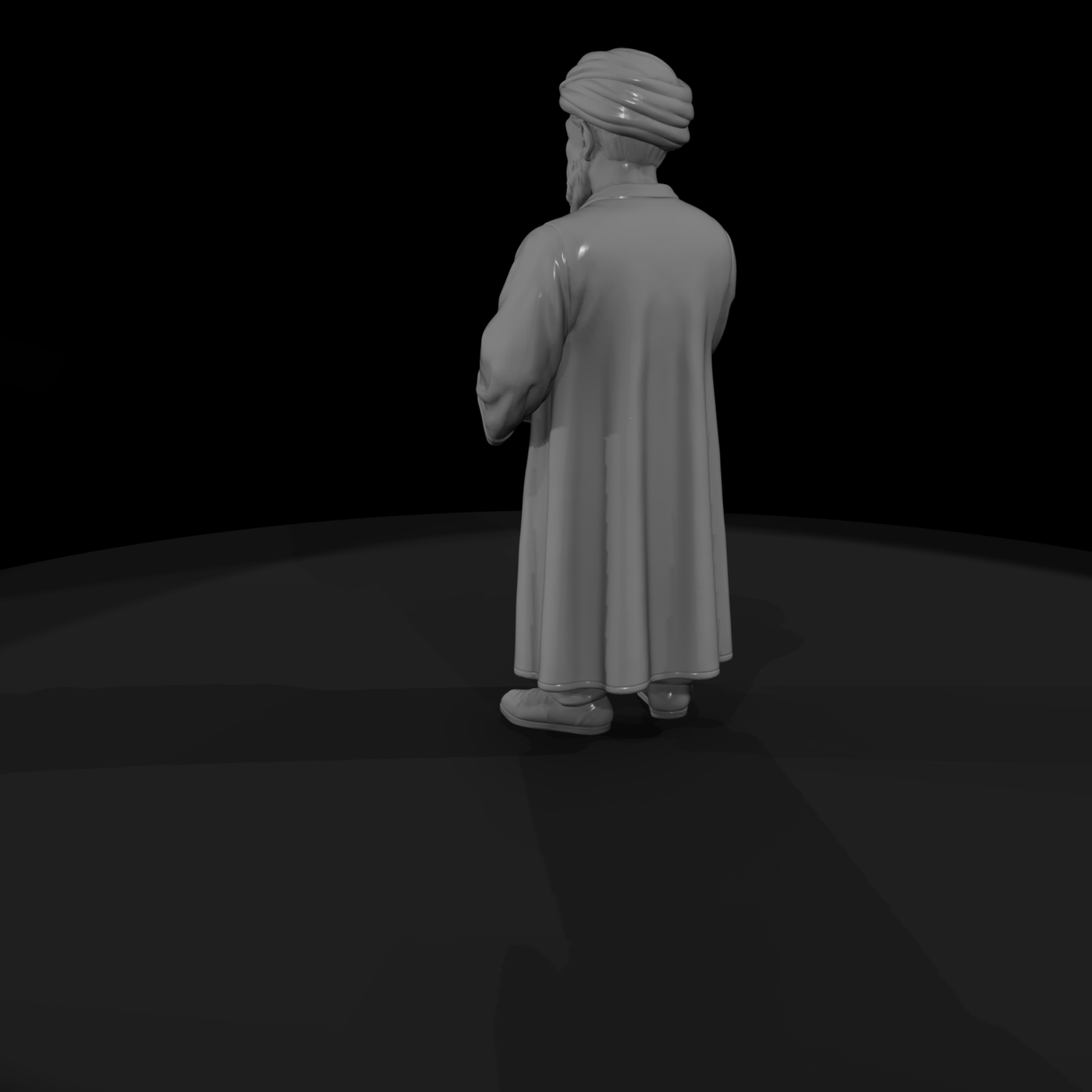 Hist 0073 Historical Maimonides Miniature Figure