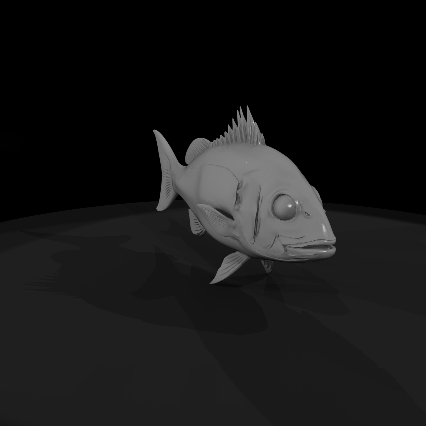 Realistic Snapper Fish