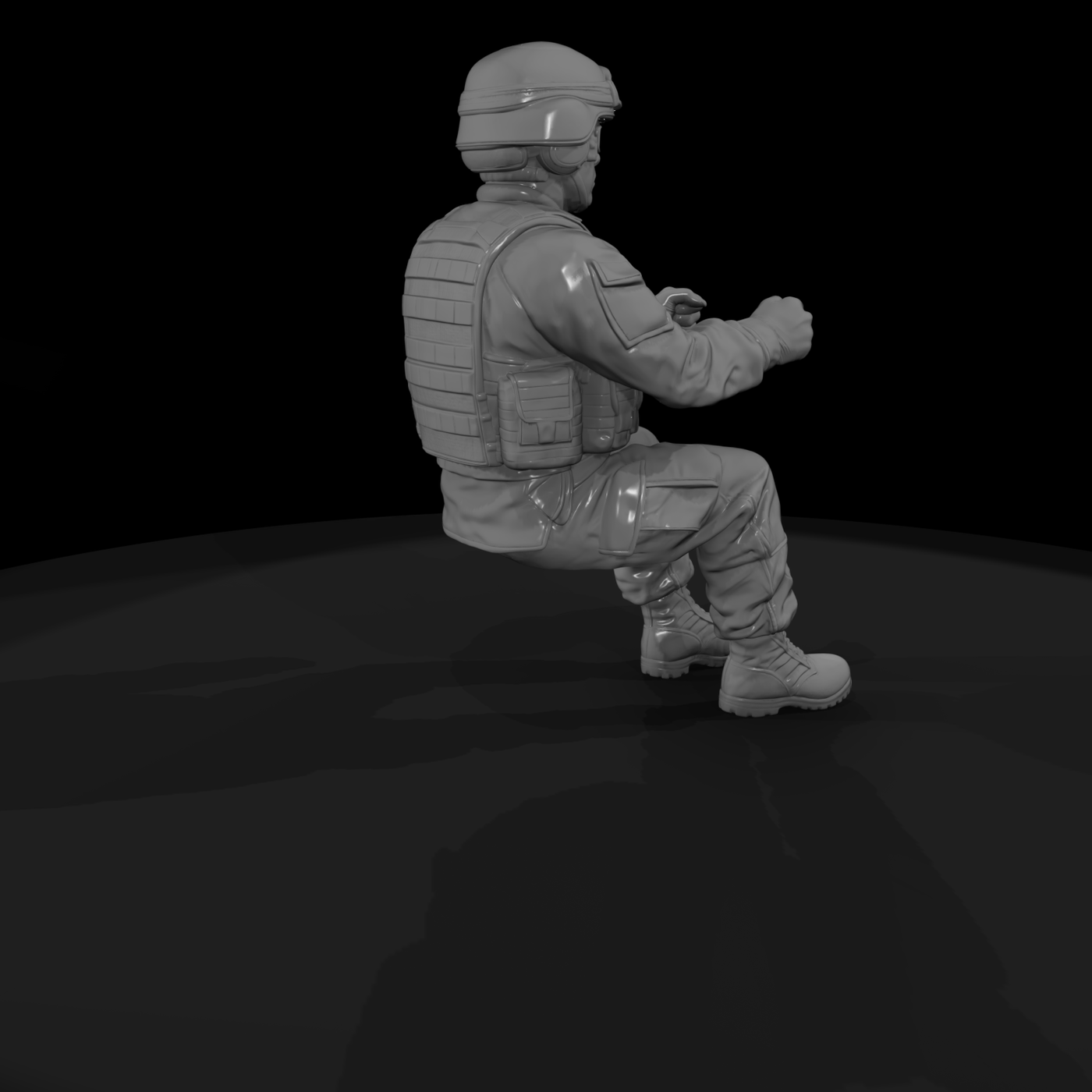 Mod Army 089 Modern U S Army Truck Driver Figure