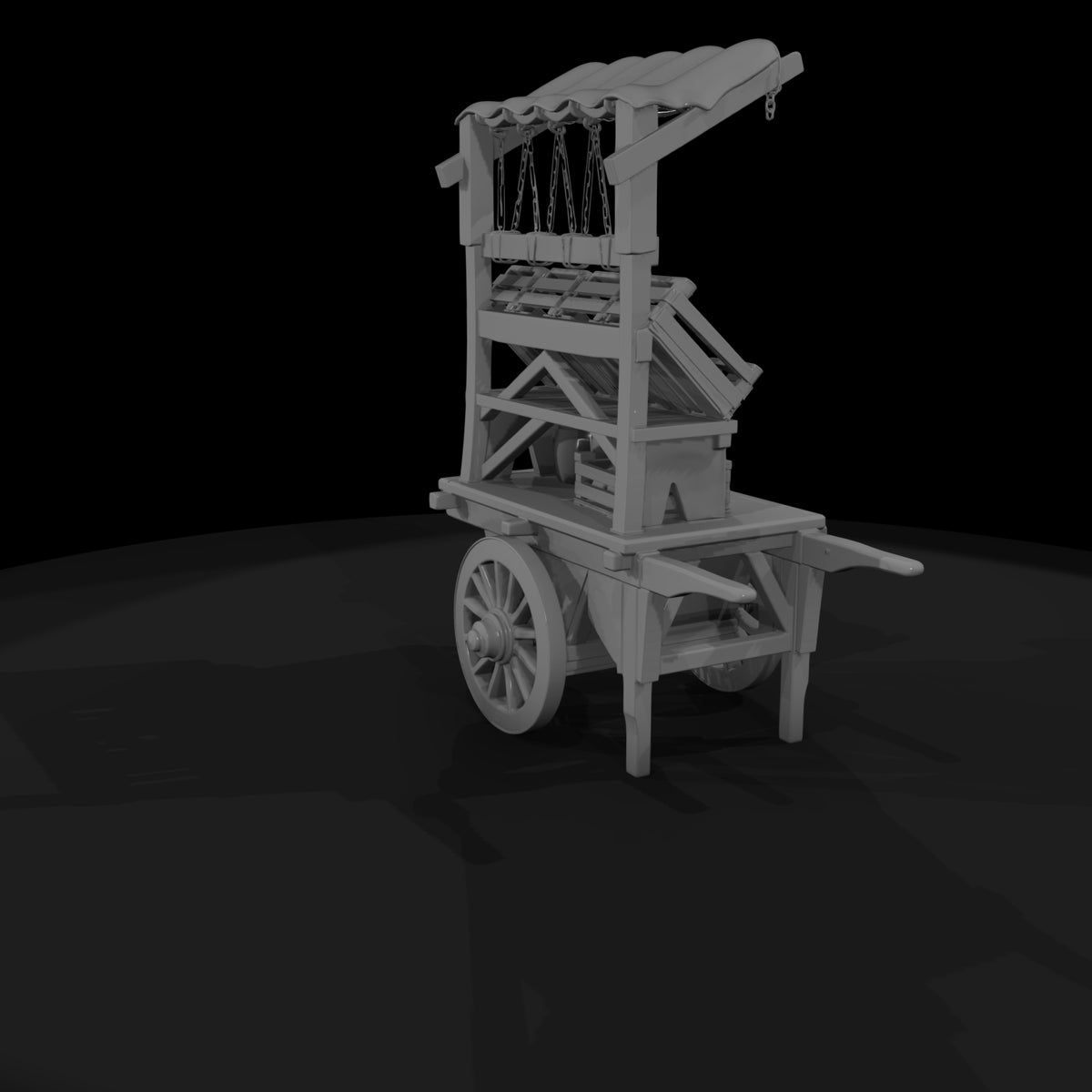 medieval-market-vendor-cart-with-canopy-924807