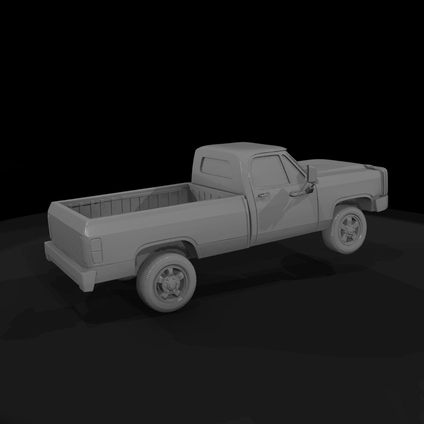 Classic 4x4 Pickup Truck