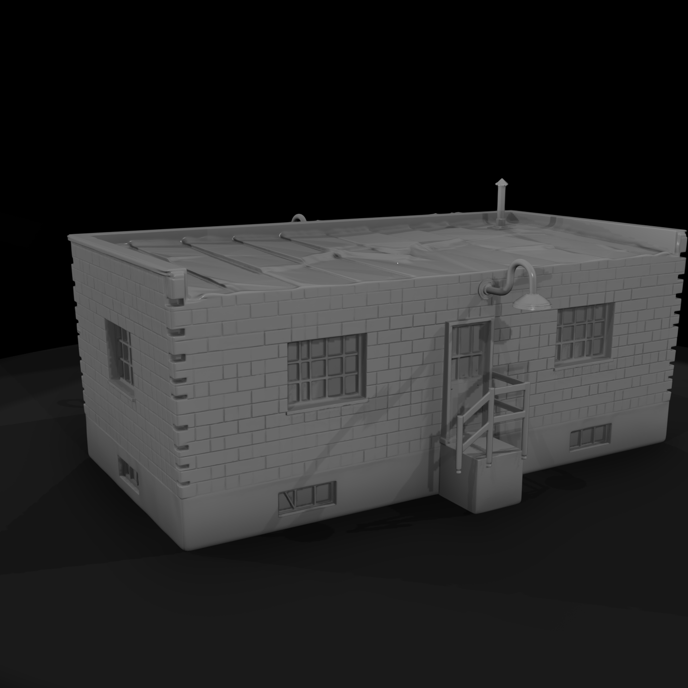 20260612 Model Brick Industrial Building 7Fbadfd5E