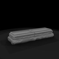 double-raised-grave-tombstone-split-ledger-diorama-scenery-228446 — thumbnail 6