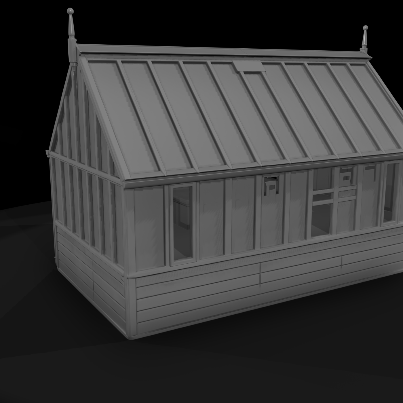 20260612 Garden Wooden Greenhouse 738104D6Ab