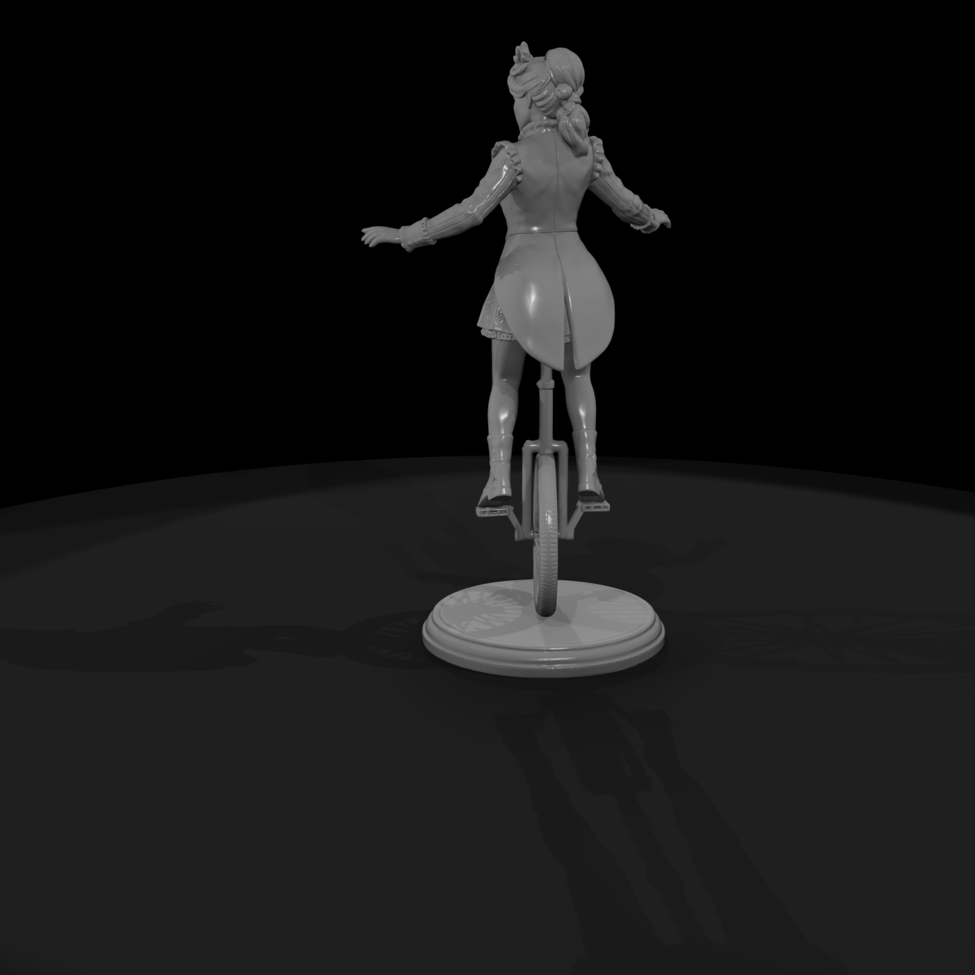 Cir 011 Performer Unicyclist