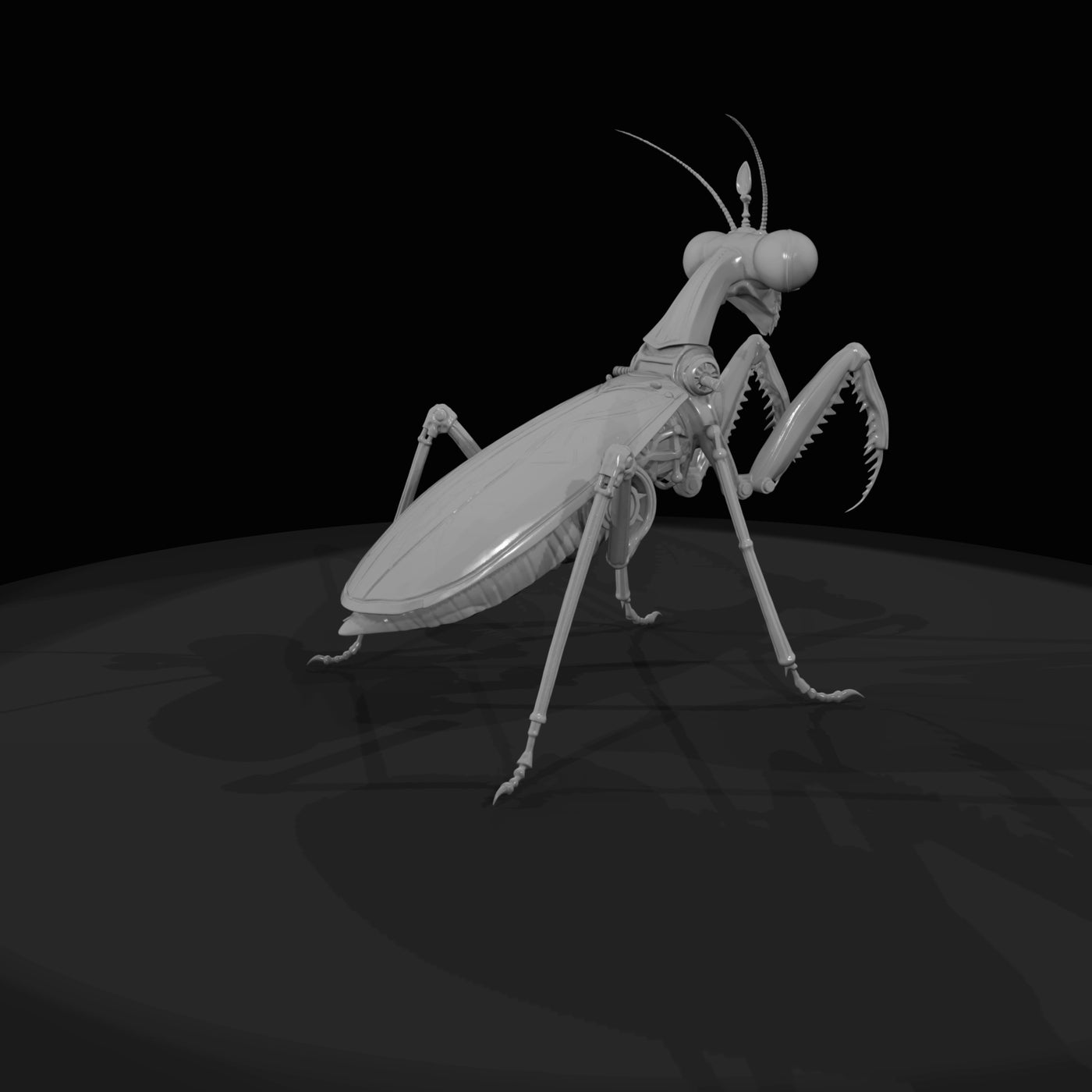 nightmare-clockwork-creatures-clockwork-mantis
