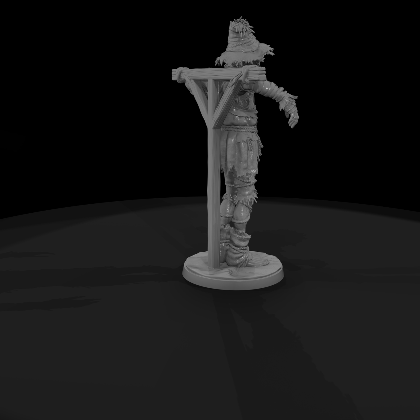 Animated Scarecrow Monster