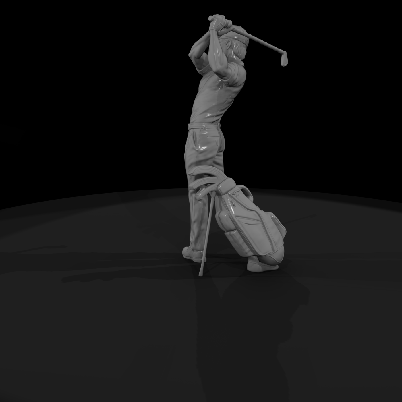 Poparc 0294 Golf Fairway Driver Alternate Pose