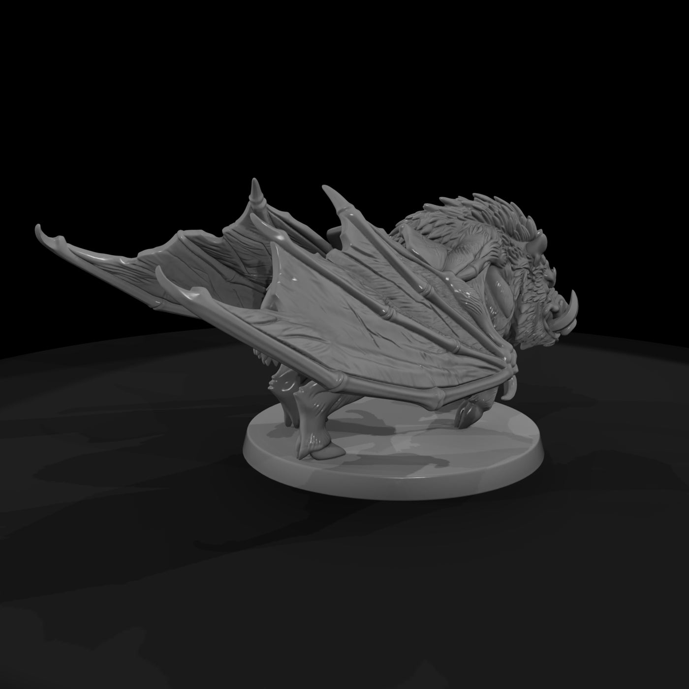 stylized-fantasy-winged-war-boar-3d-miniature-ftbb